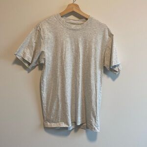 Obey organic T-shirt heathered grey